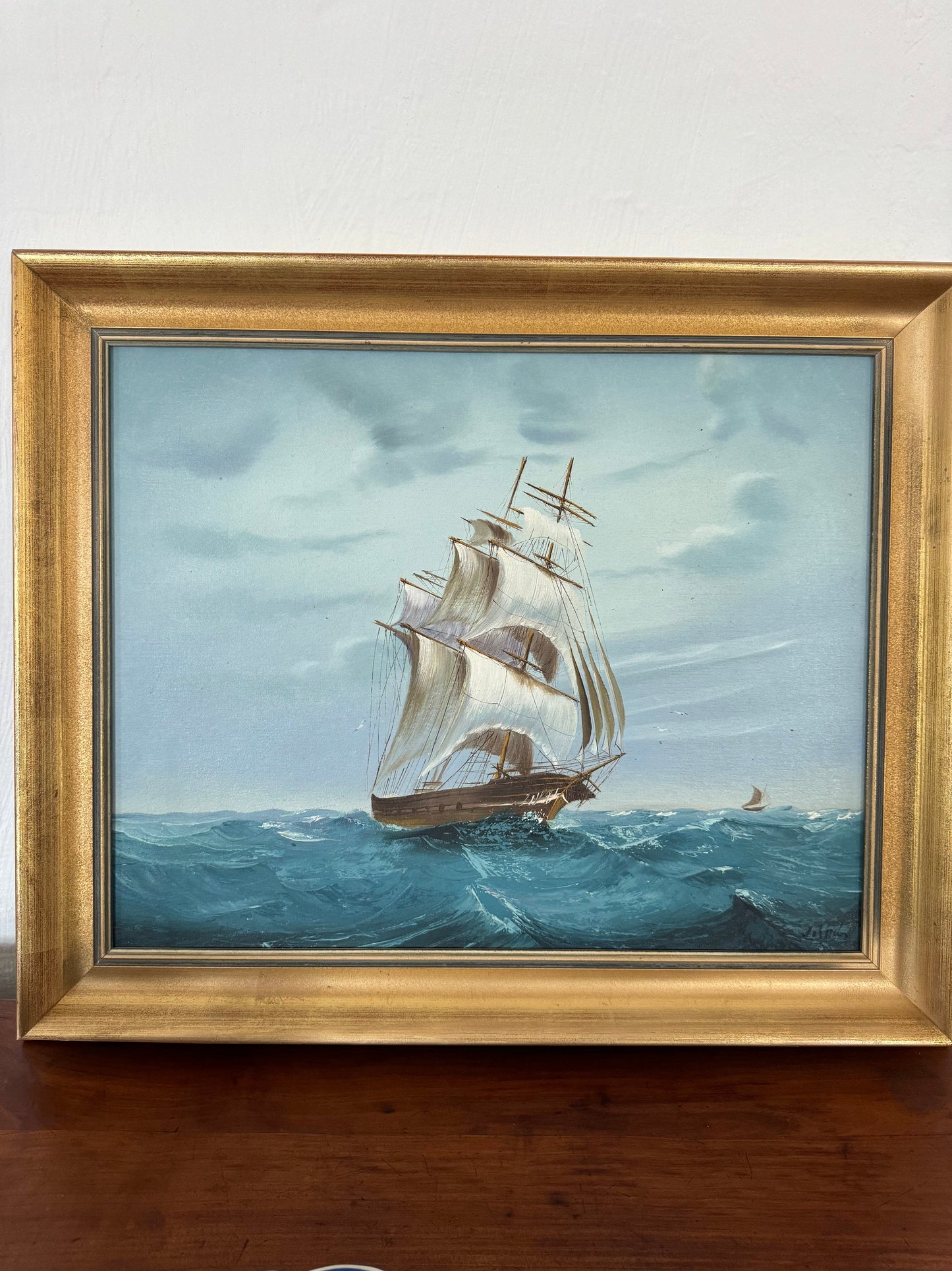 Painting of a ship