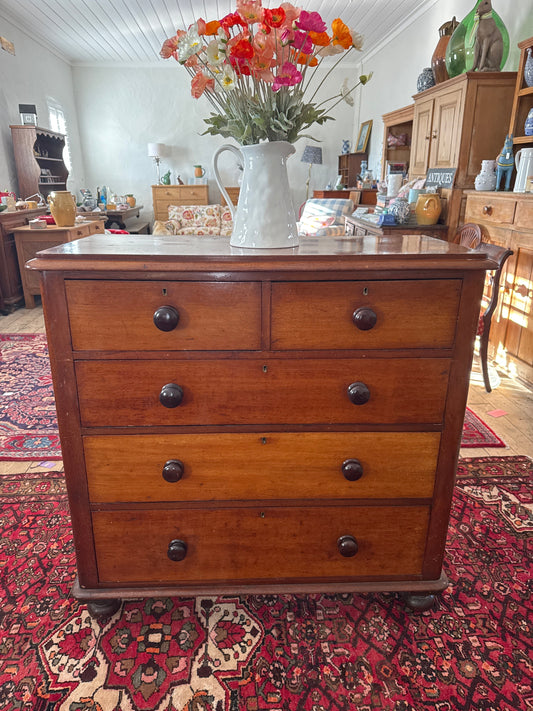 Antique cedar chest of drawers