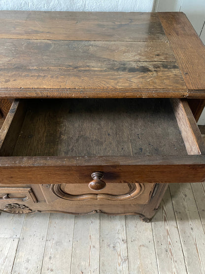 Antique French oak buffet