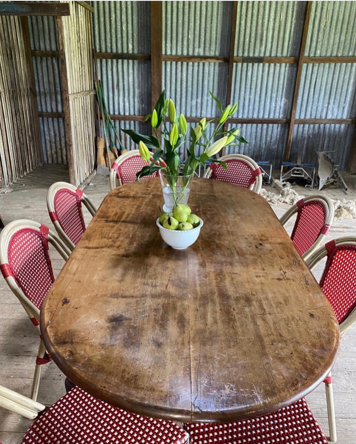 Farmhouse table