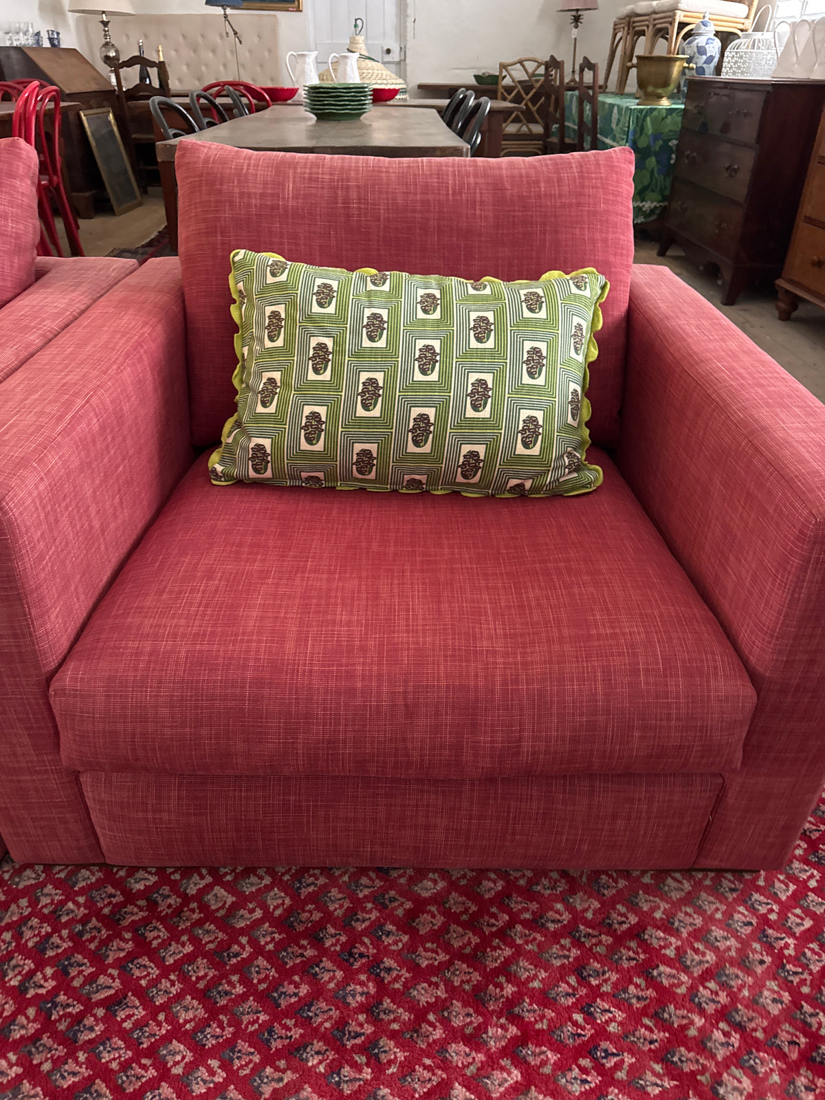 Jardan armchairs feather filled
