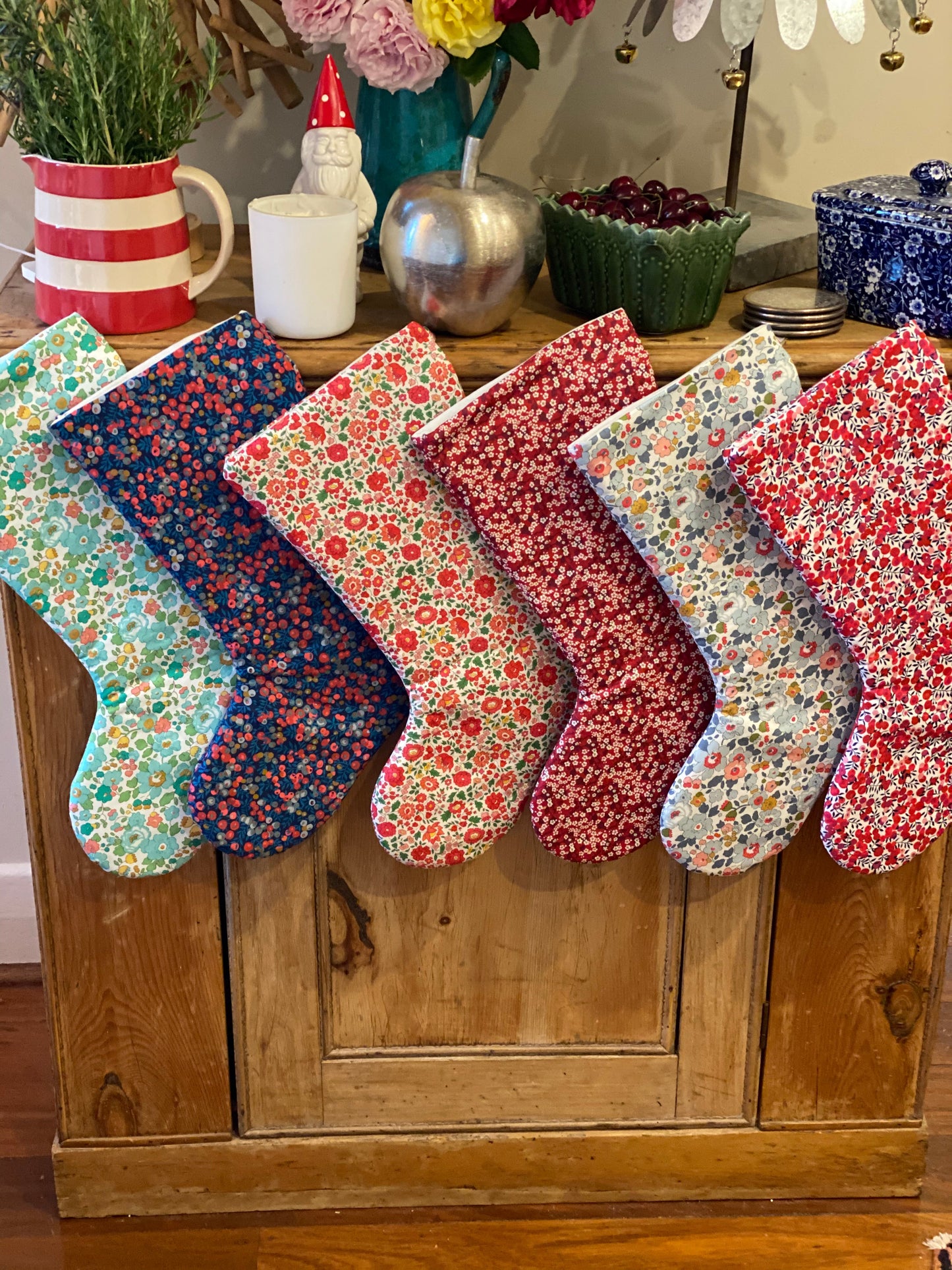 Liberty Christmas stocking