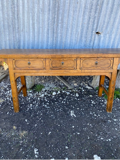 Antique hall table