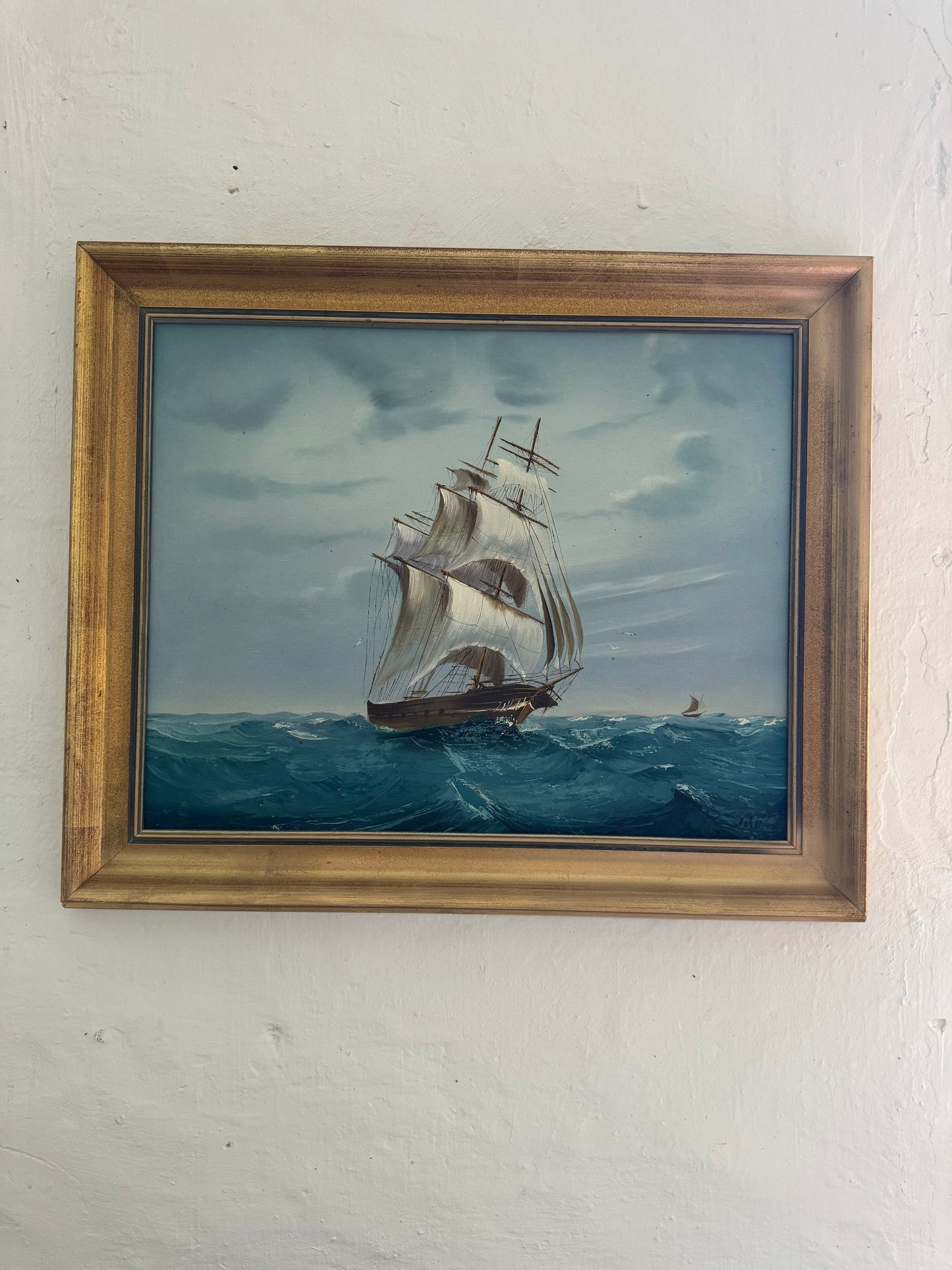 Painting of a ship