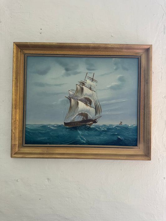 Painting of a ship