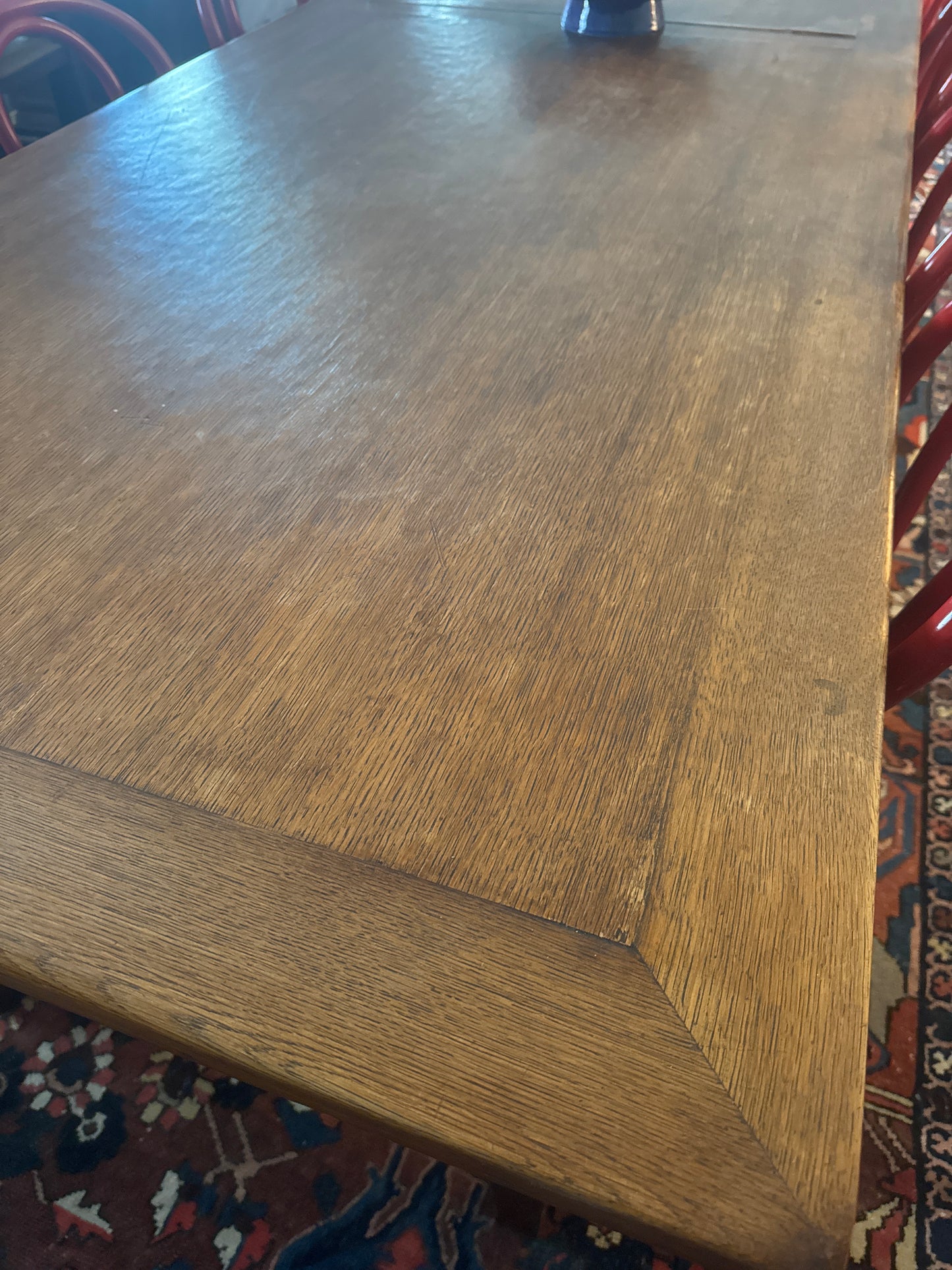 Antique French oak farmhouse table 3 metres