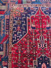 Load image into Gallery viewer, Persian rug pink/navy
