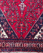 Load image into Gallery viewer, Persian rug red &amp; navy
