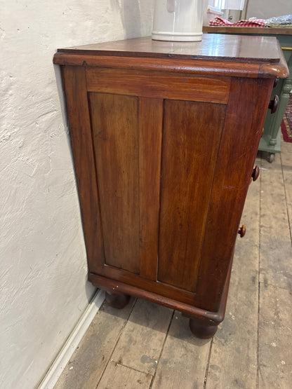 Small cedar chest of four drawers