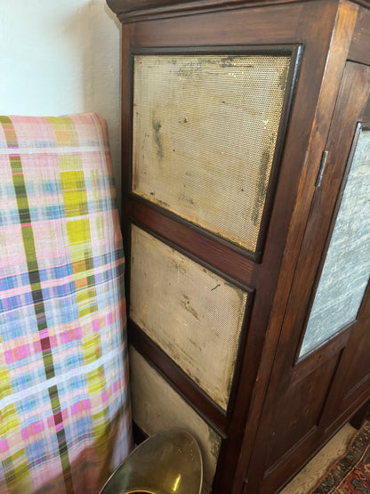 Huge old cedar meat safe