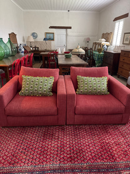 Jardan armchairs feather filled