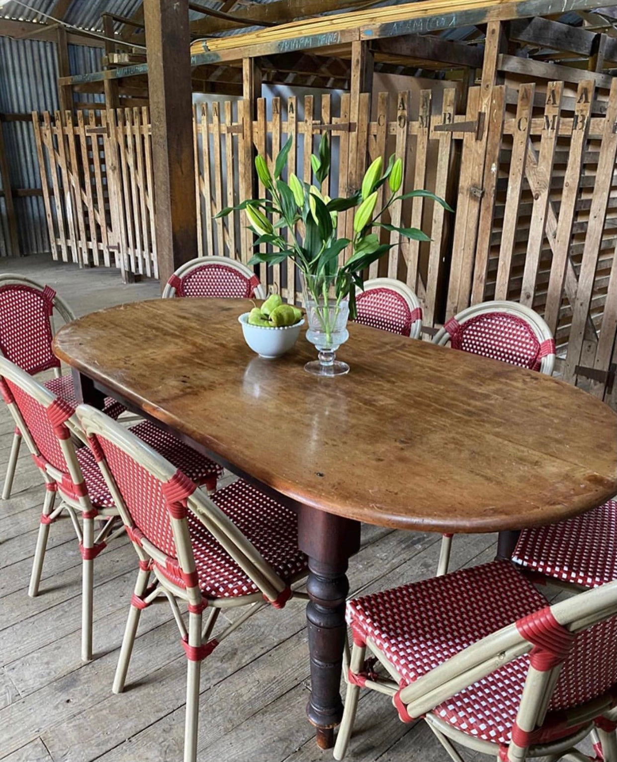 Farmhouse table