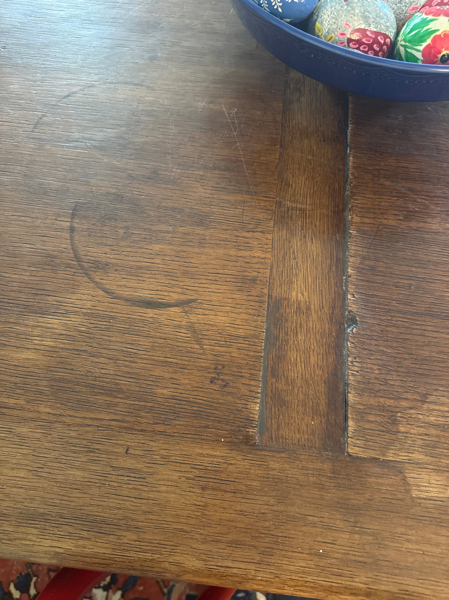 Antique French oak farmhouse table 3 metres