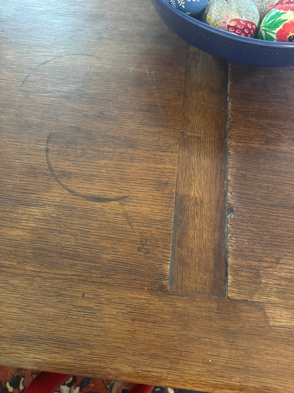 Antique French oak farmhouse table 3 metres