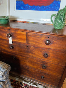 Cedar chest of drawers with fabulous patina
