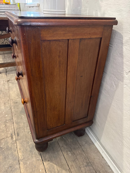 Small cedar chest of four drawers