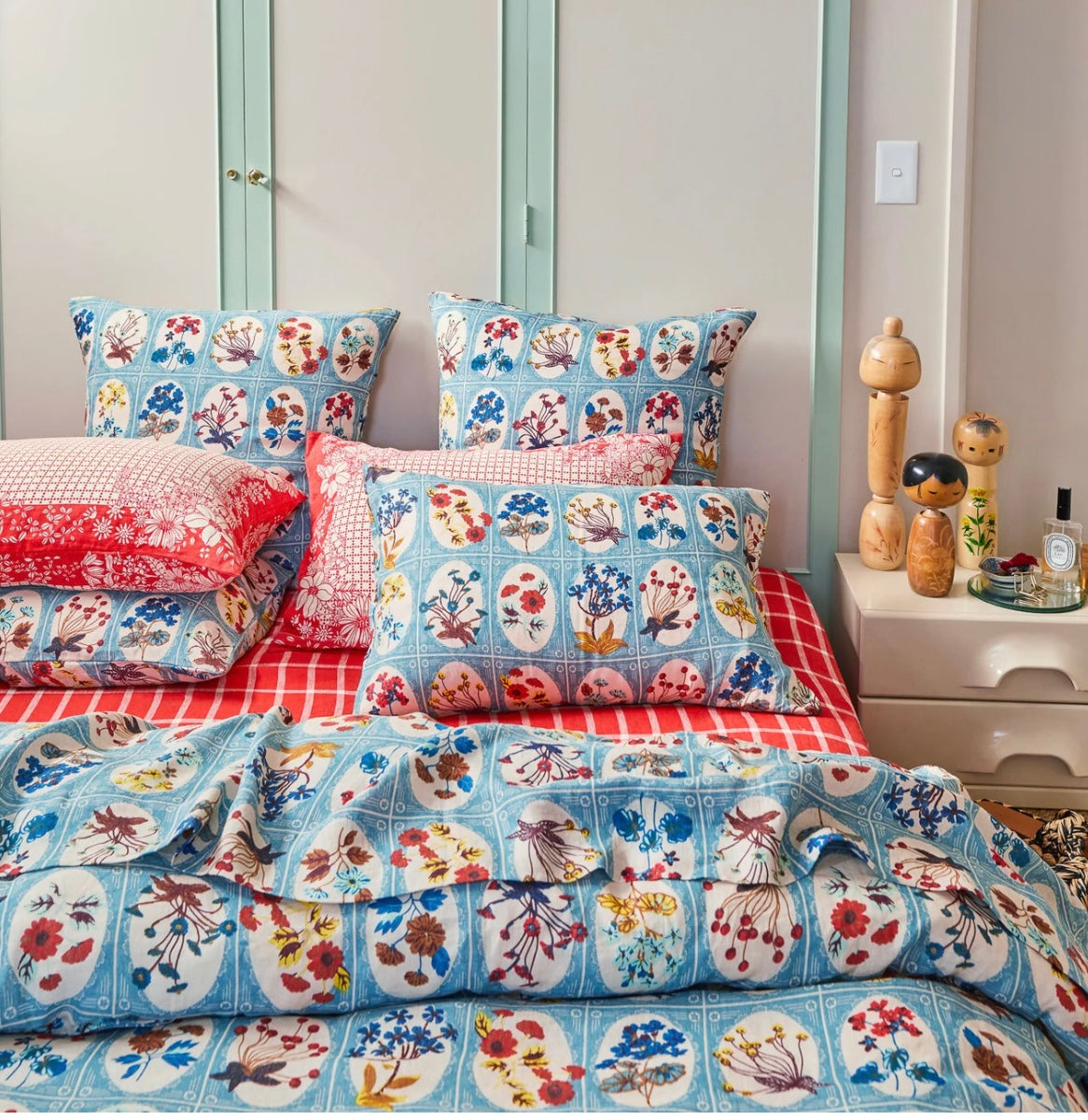 Gigi linen pillow case pair