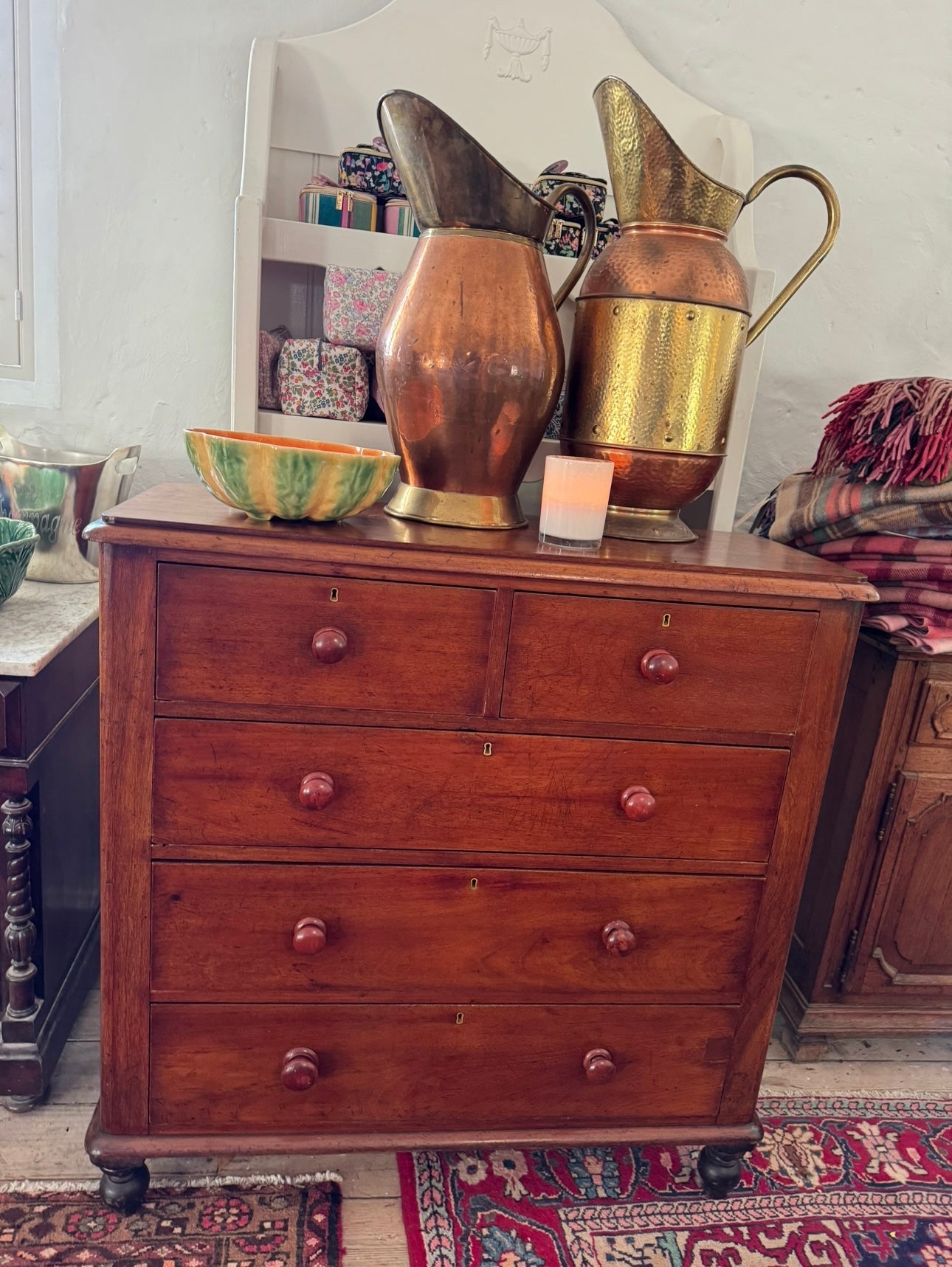 Australian cedar chest of 5 drawers Circa 1890