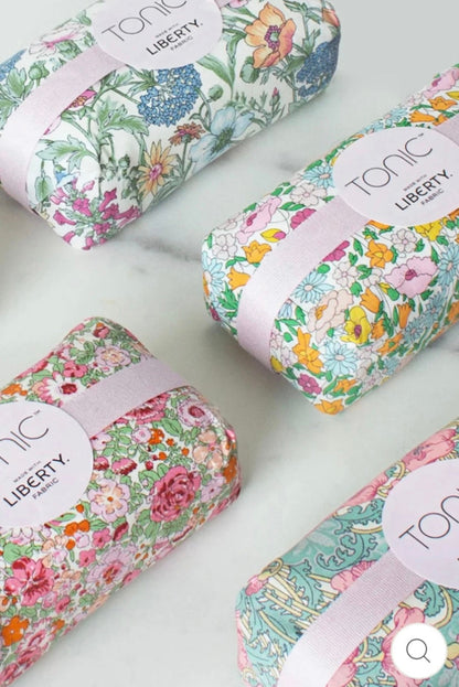 Liberty wrapped Shea butter soap