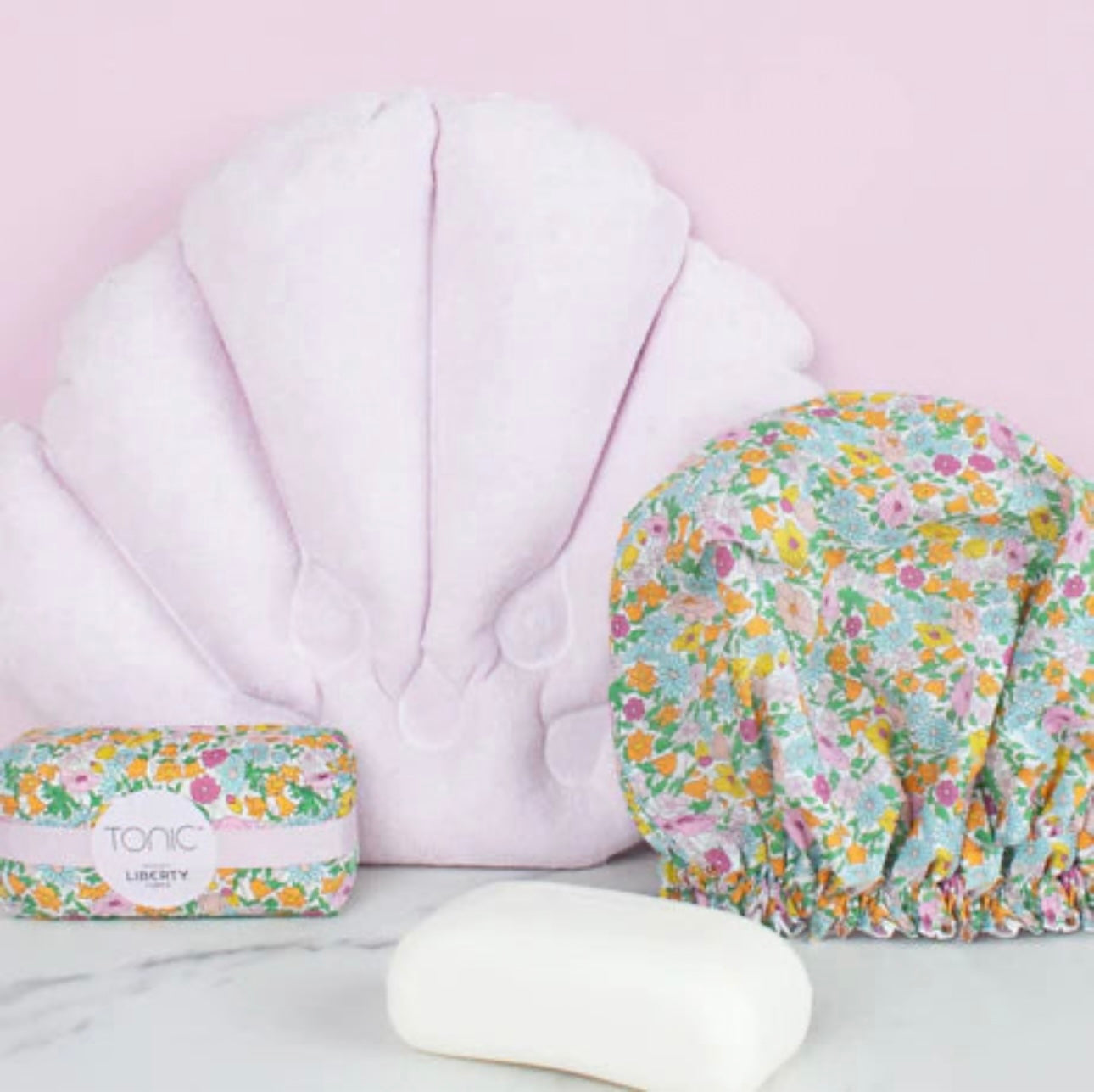 Liberty wrapped Shea butter soap