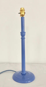Cornflower blue lamp base Narissa Perks