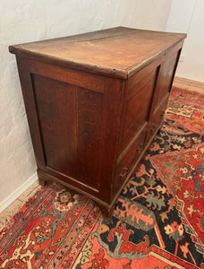 French oak coffer chest