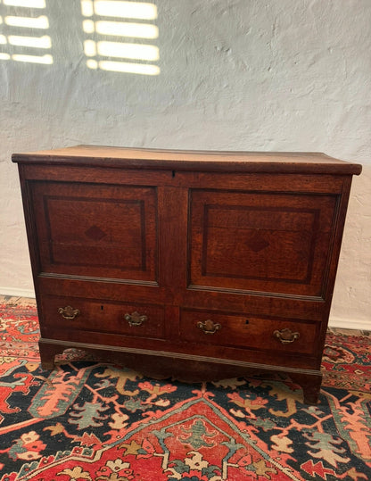 French oak mule chest