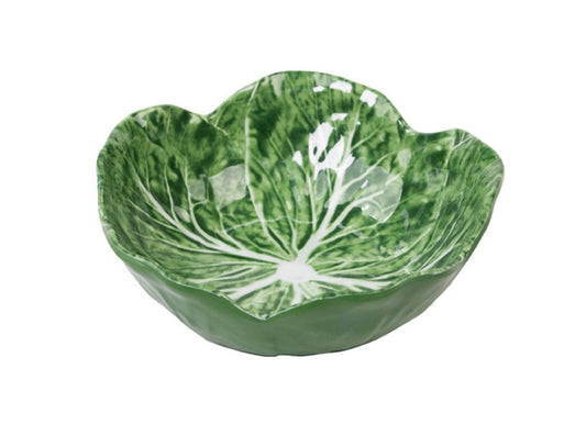 Melamine cabbage snack bowl