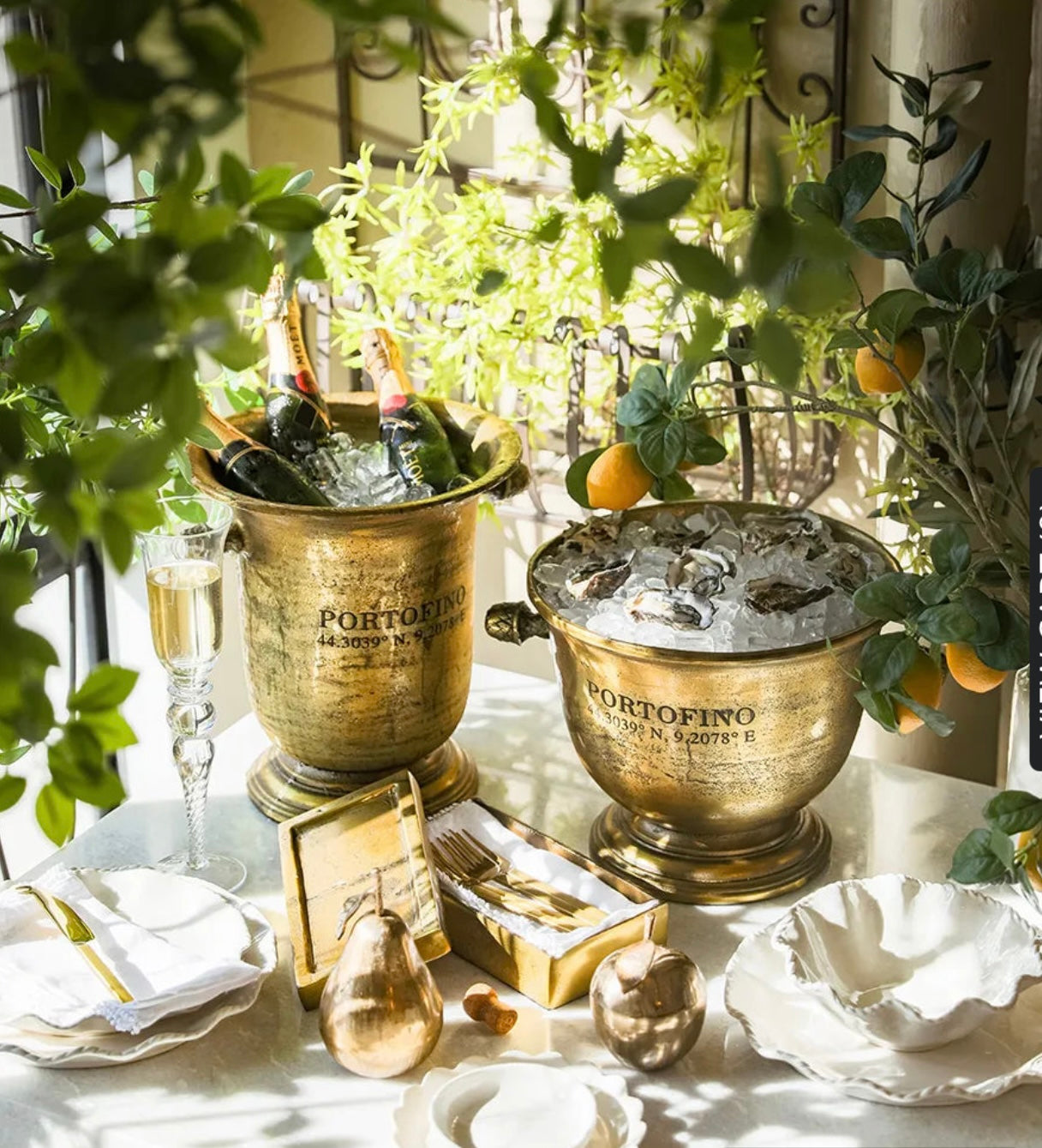 Portofino champagne bucket