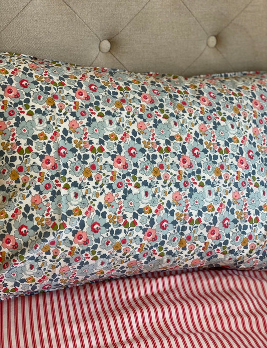 Liberty pillow case Betsy Grey