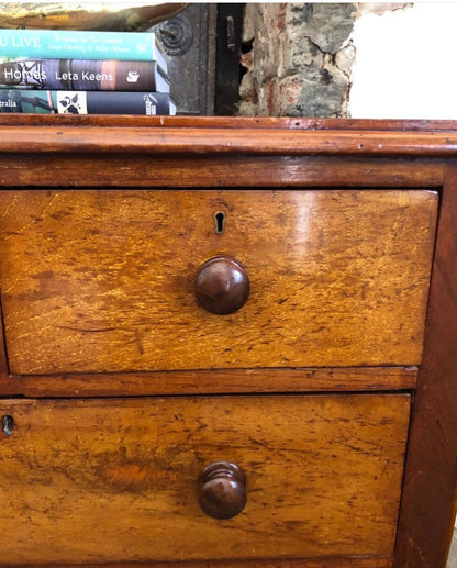 Antique cedar chest of drawers