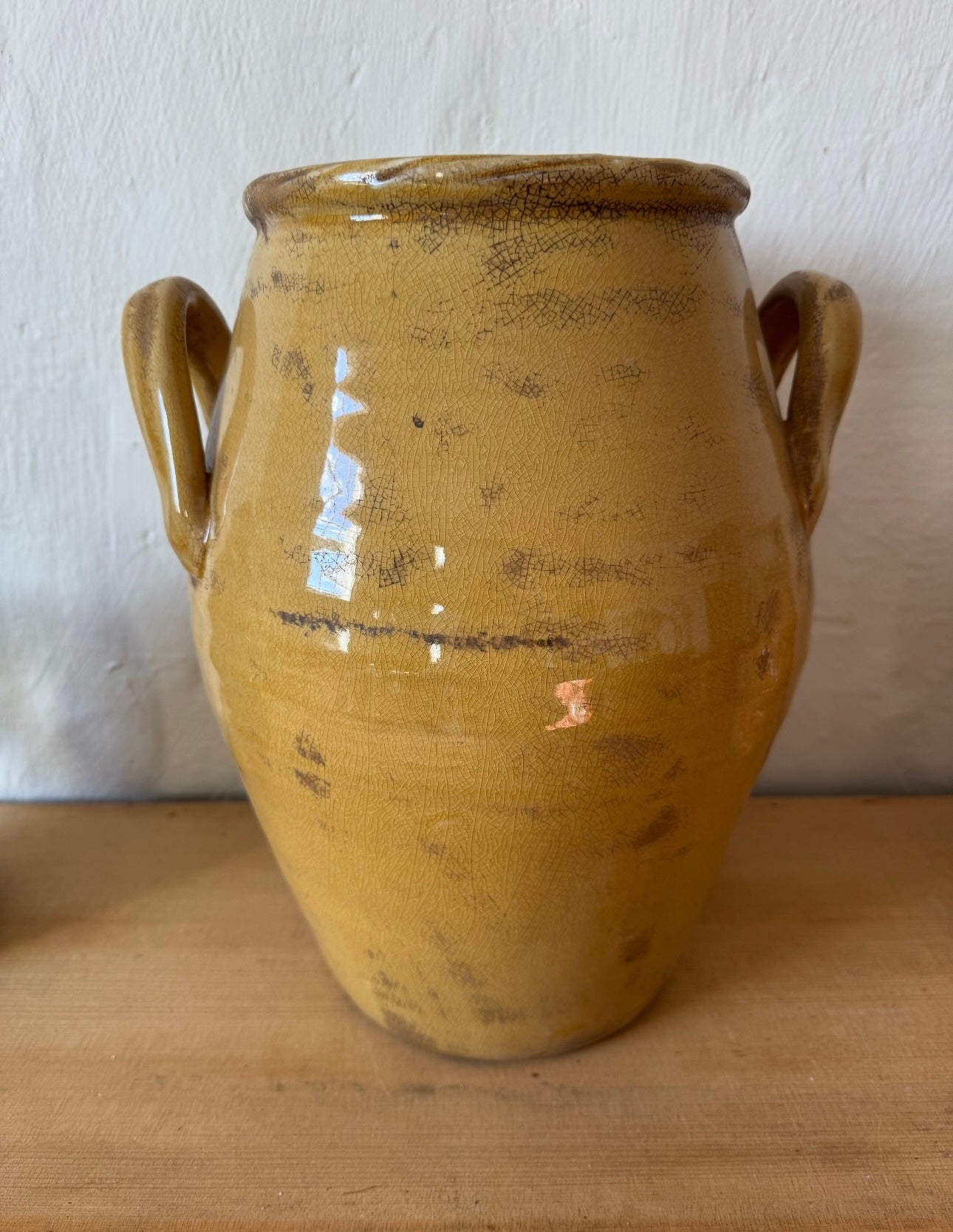 Terracotta glazed Urn/Vase Large