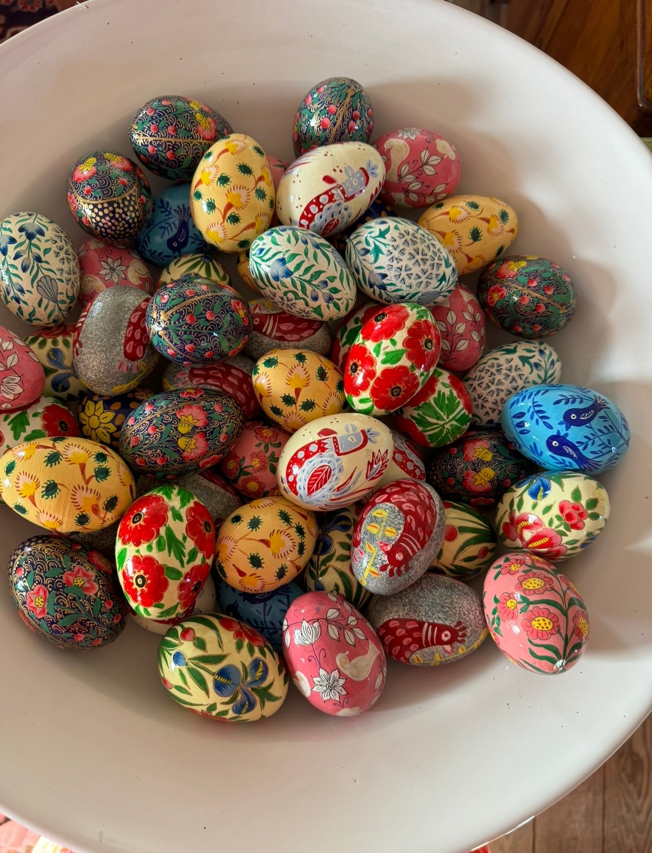 6 x decorative eggs free shipping