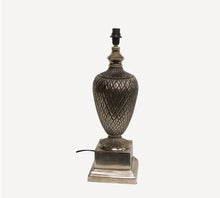 Load image into Gallery viewer, Finial Antique Silver lamp base
