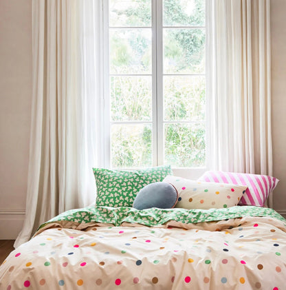 Confetti spot King Quilt cover Castle & Things