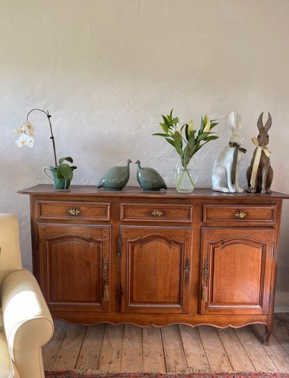 French Oak 3 door Buffet