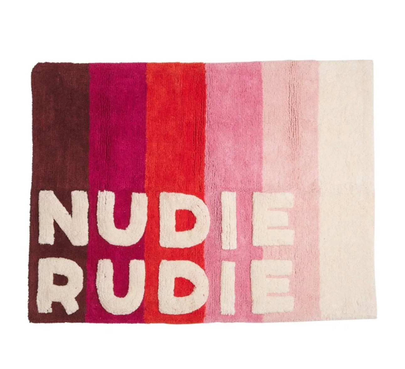 Daniel Nudie Rudie Bath Mat Scarlett