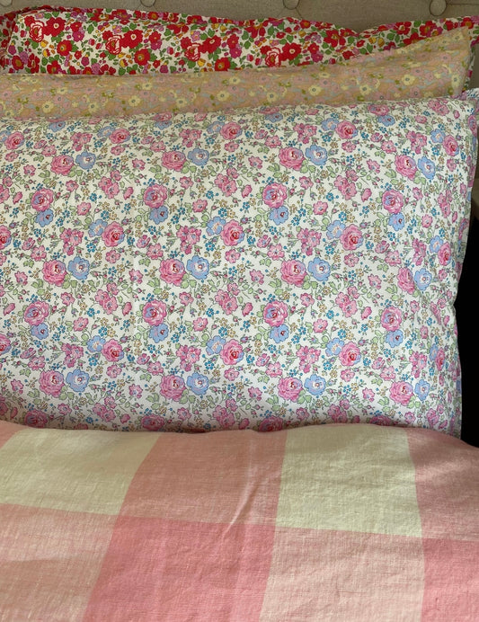 Liberty Pillow case Felicitè pink