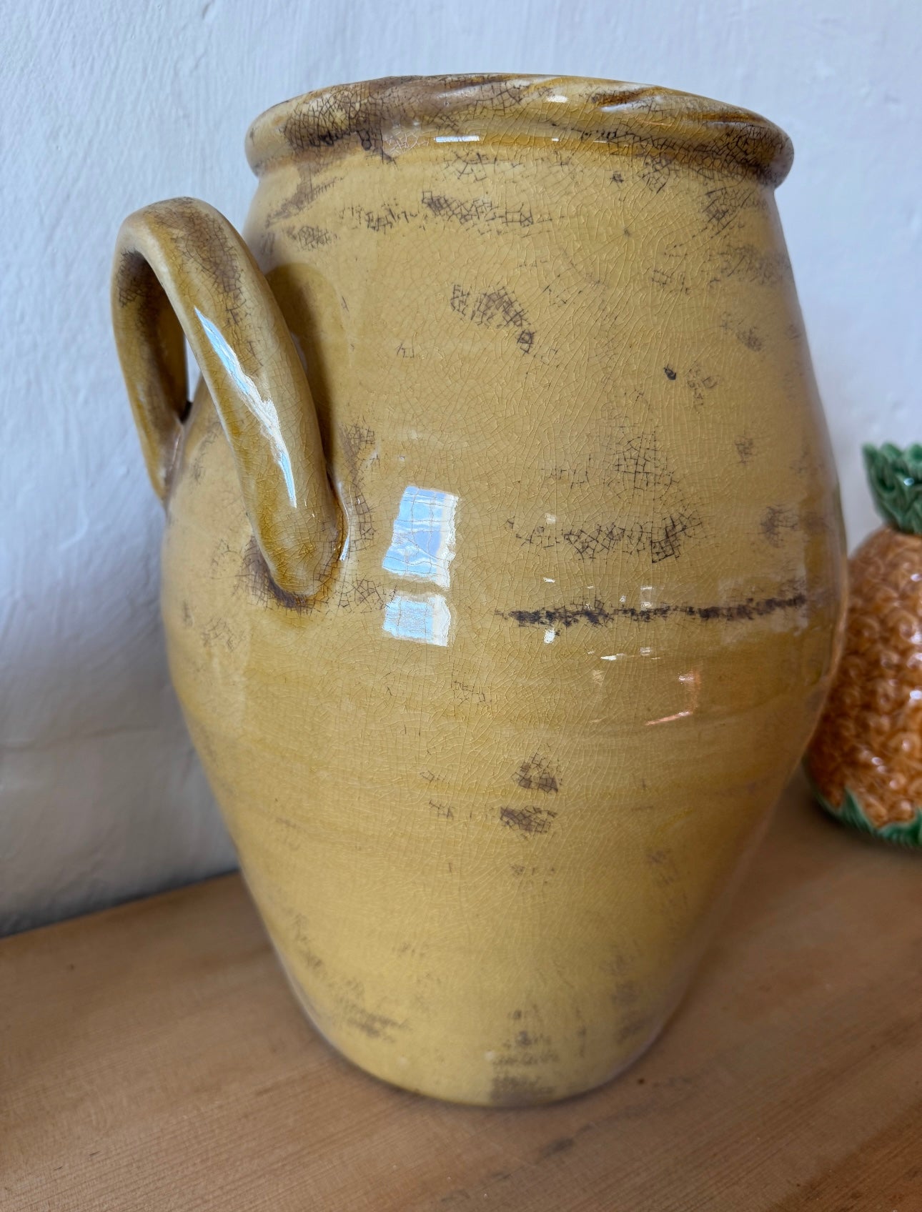 Terracotta glazed Urn/Vase Large