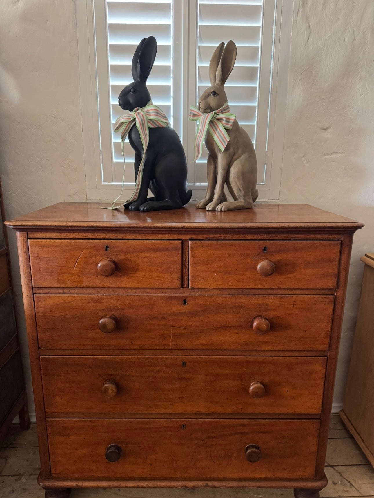 Antique cedar drawers