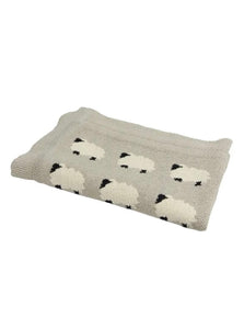 Petite counting sheep blanket