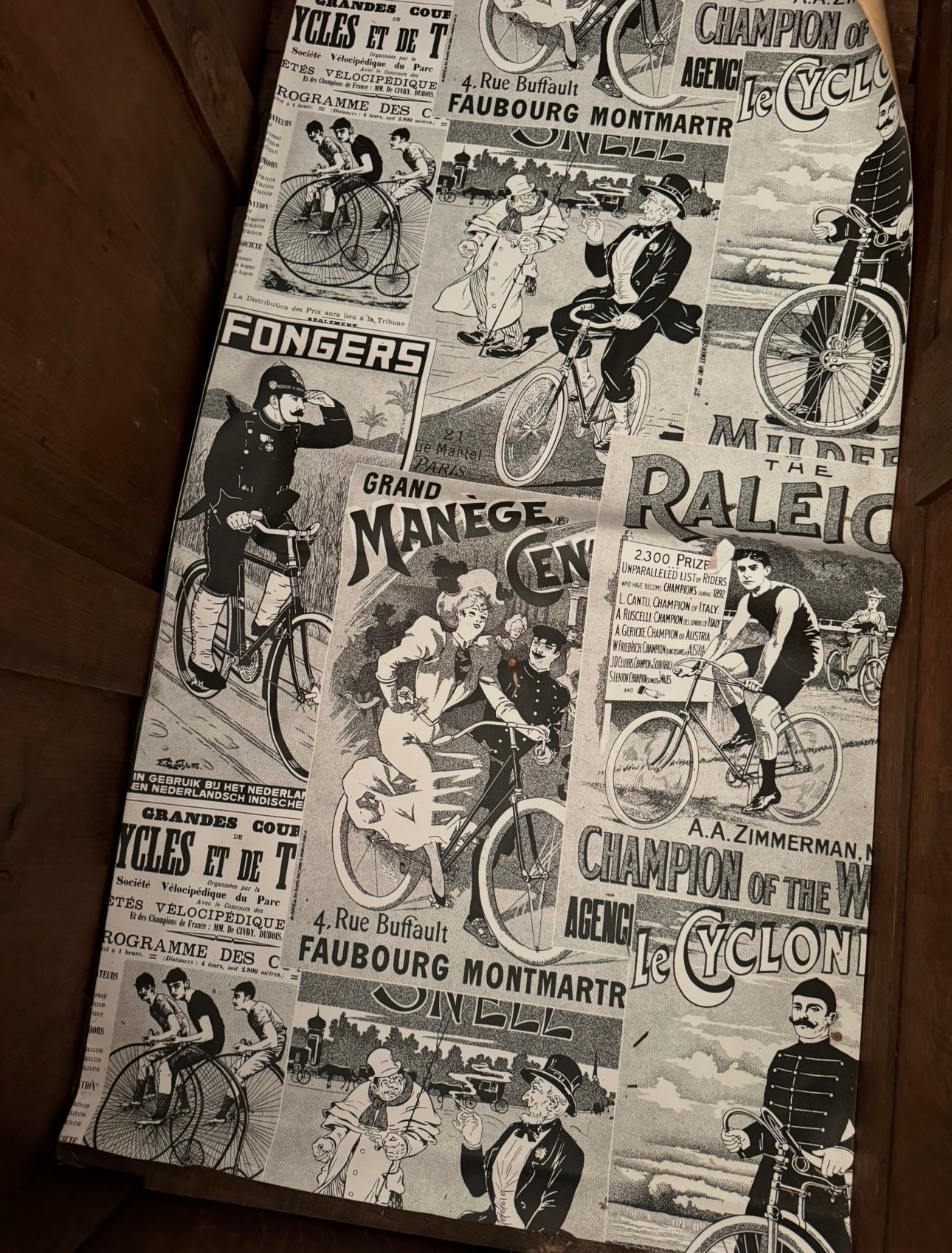 French oak mule chest