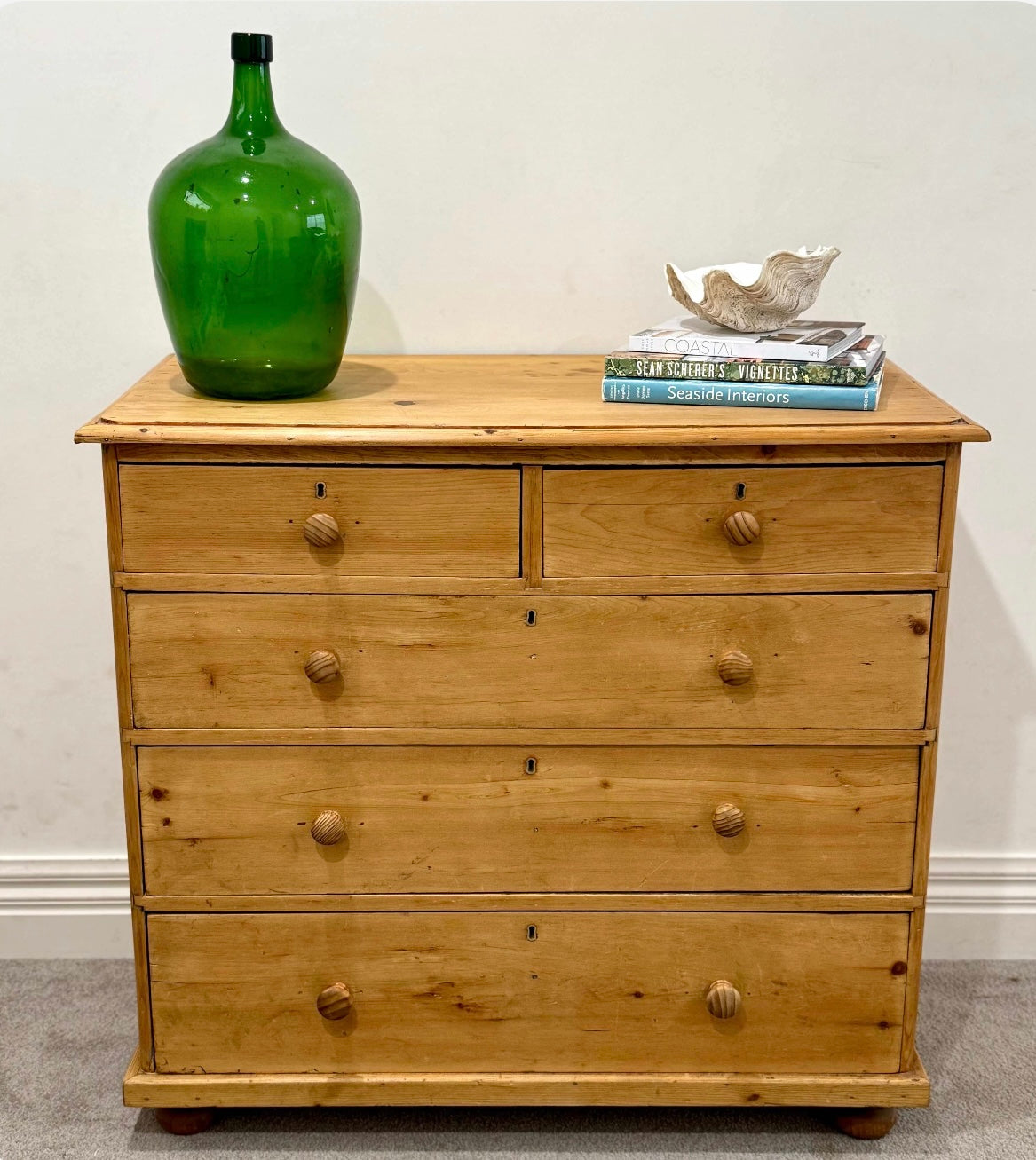 Antique Baltic pine drawers