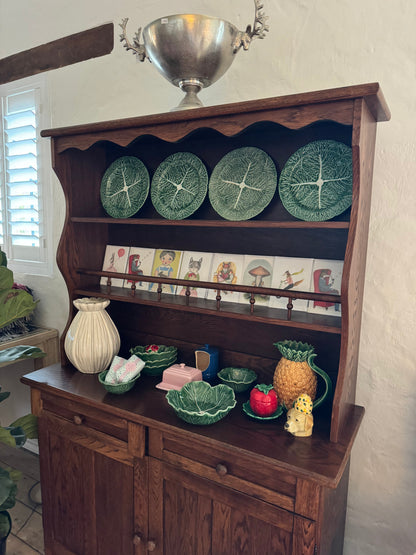 Gorgeous dresser with scalloped detail
