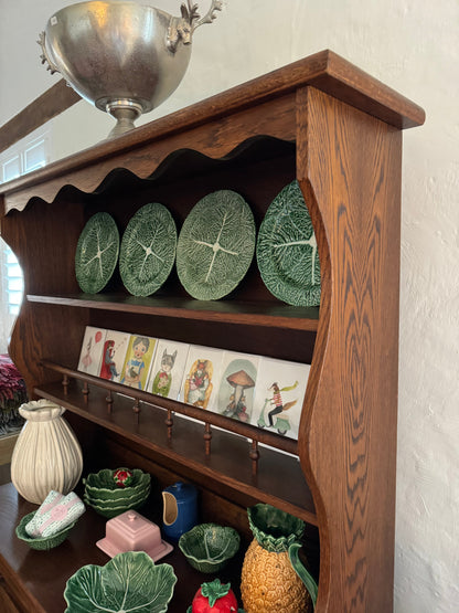 Gorgeous dresser with scalloped detail