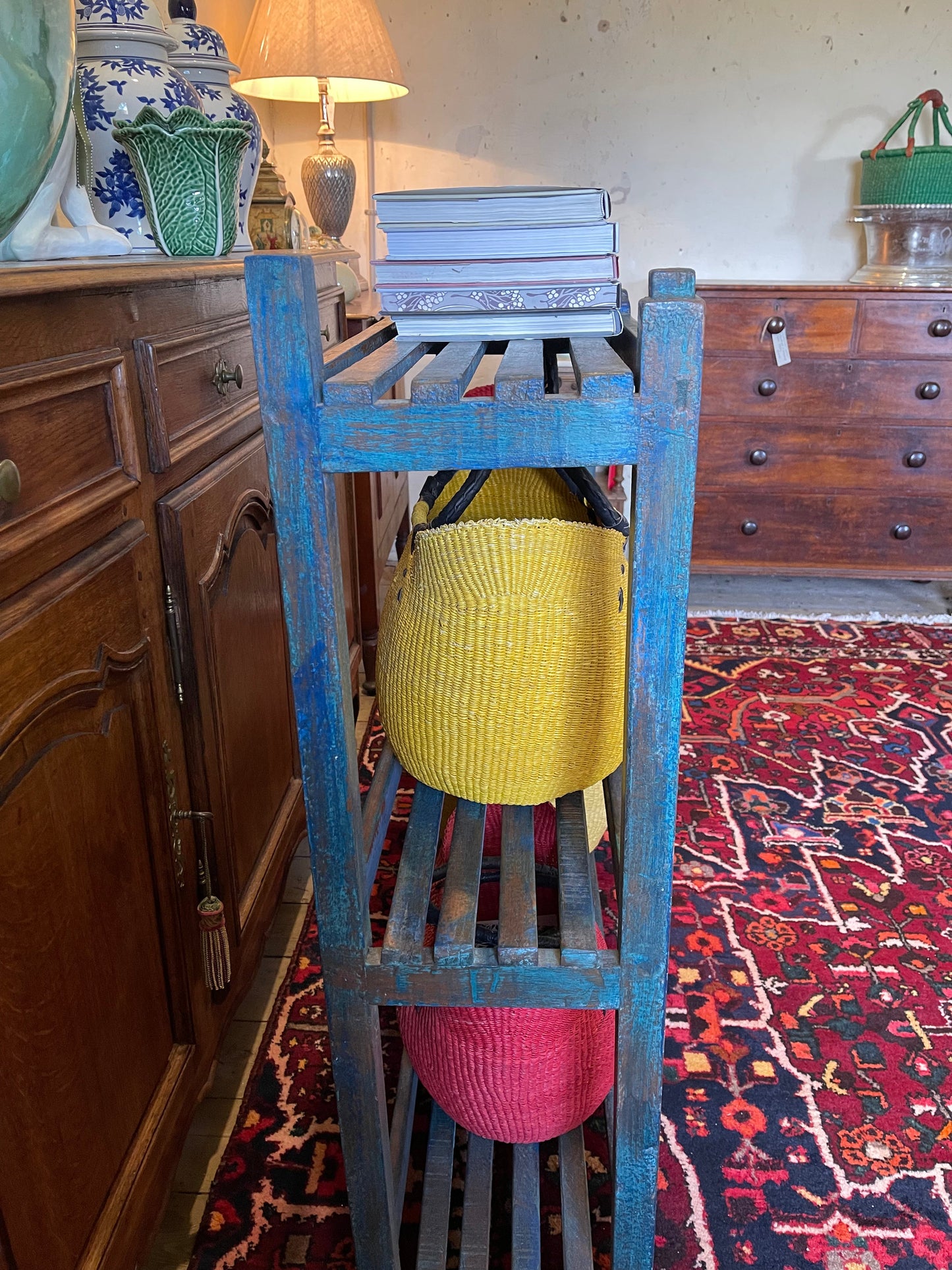 French Baker’s stand in blue