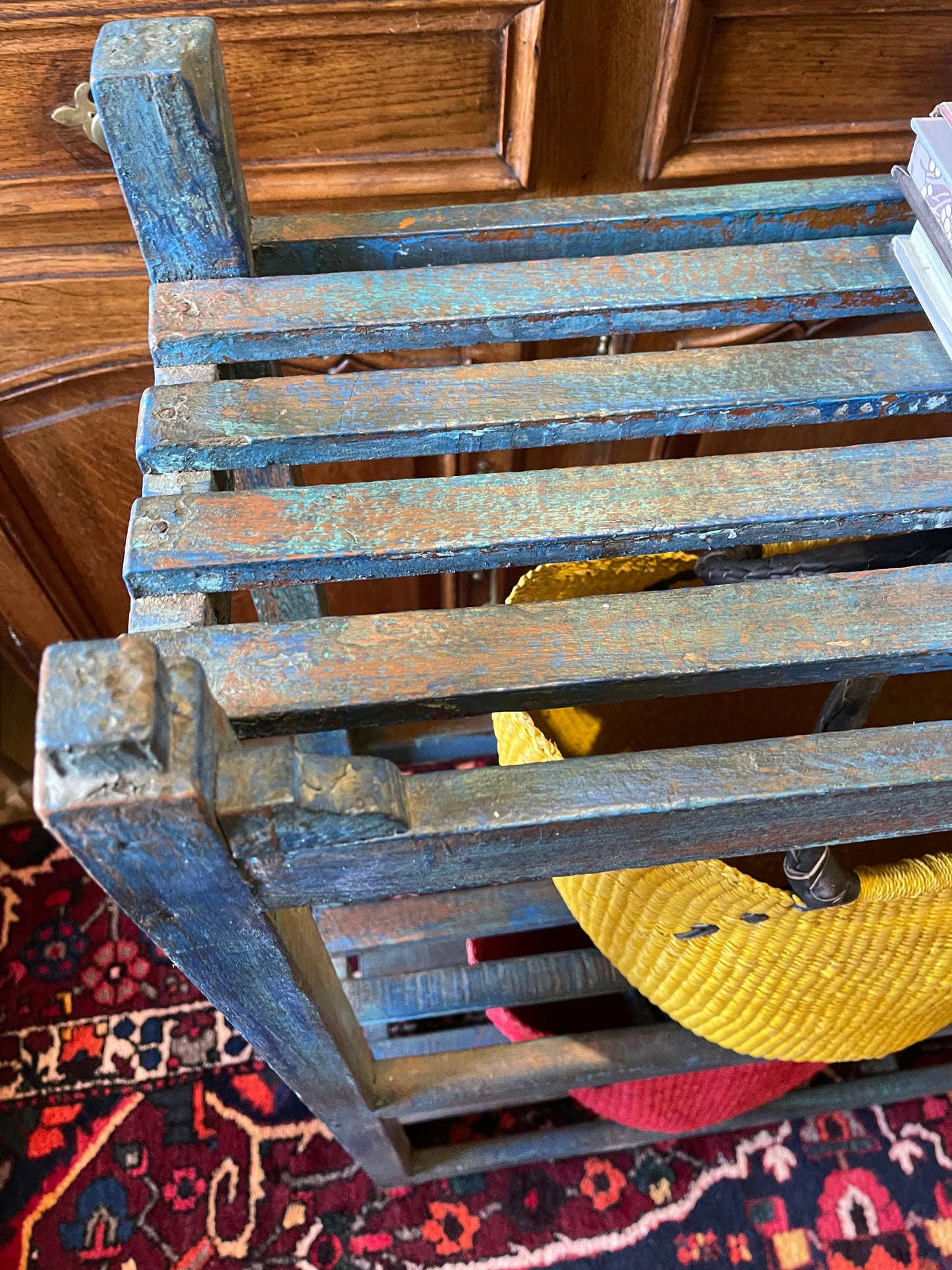 French Baker’s stand in blue