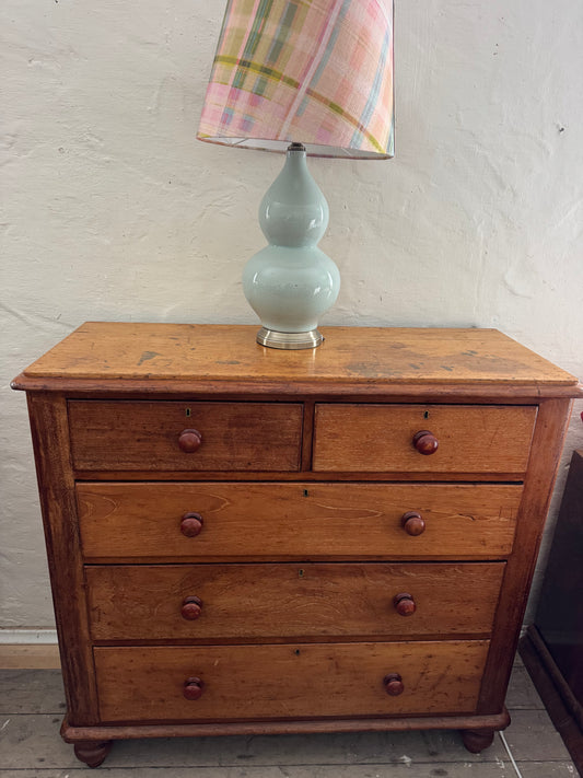 Antique cedar chest of drawers