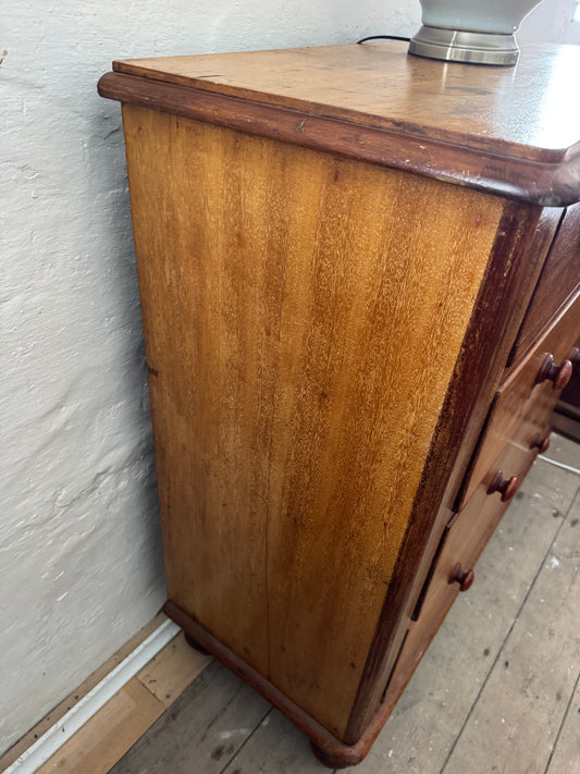 Antique cedar chest of drawers