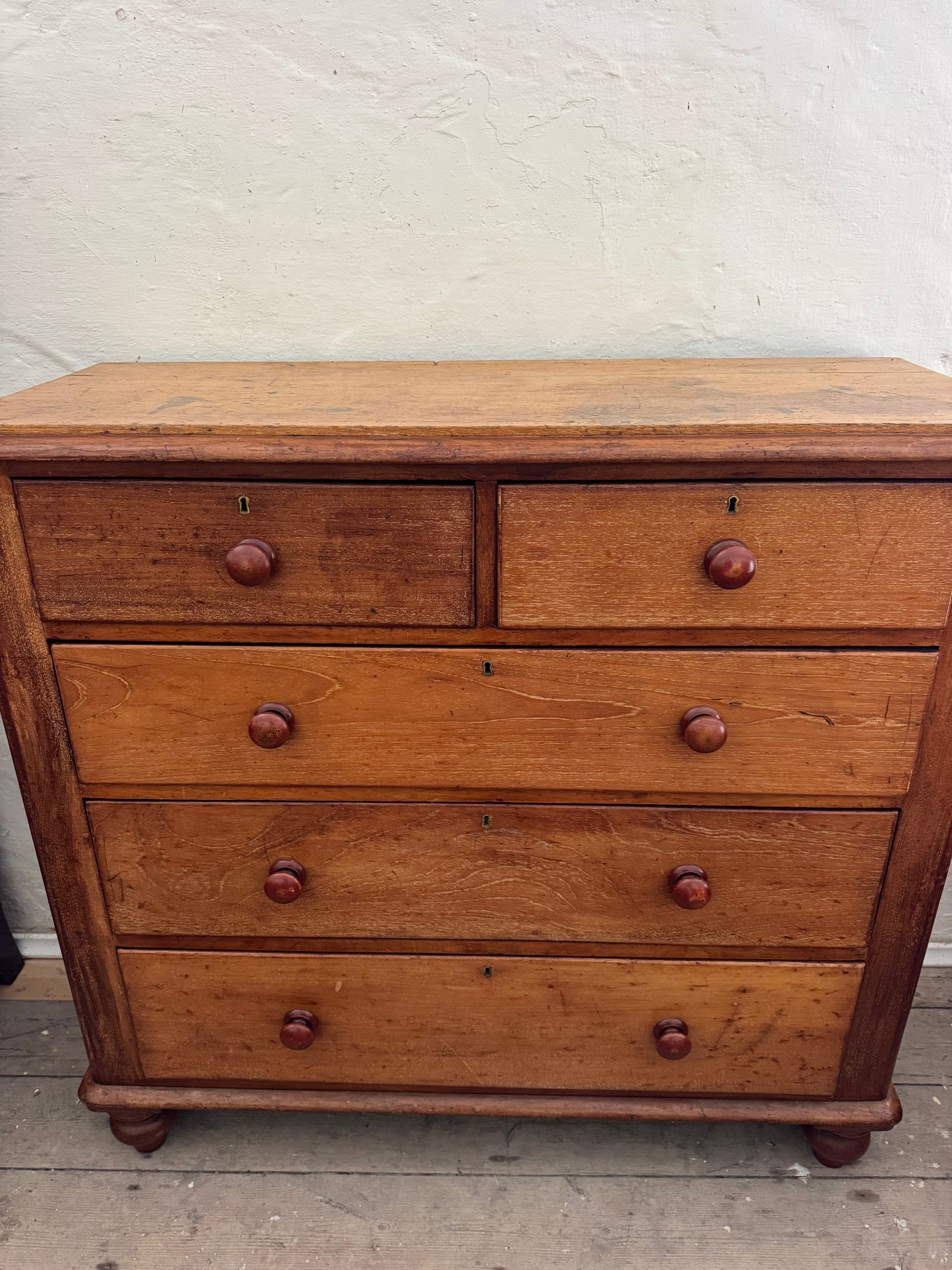 Antique cedar chest of drawers